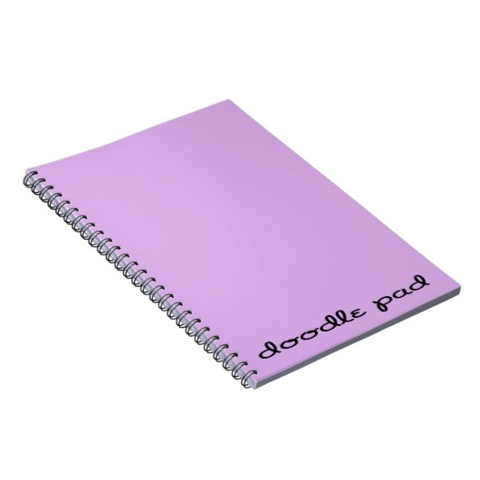 Carnet Doodle Pad violet (Côté Droit)