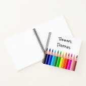 Carnet Doodle pour enfant personnalisé (Intérieur)