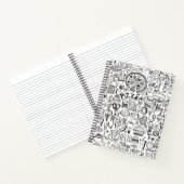 Carnet Doodles alimentaires (Intérieur)