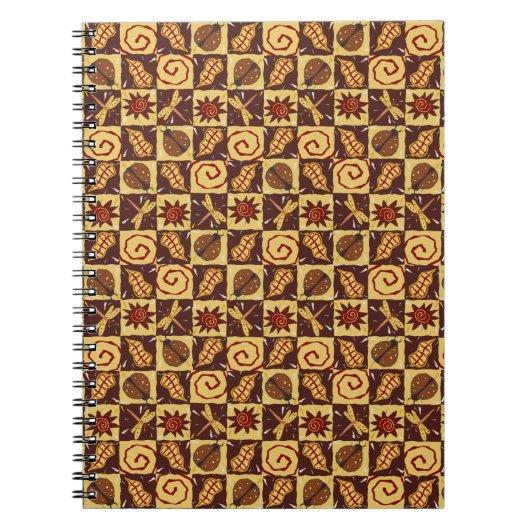 Carnet Doodles d'automne (Devant)