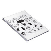 Carnet Doodles Icônes de Noël Icônes de Noël (Côté Droit)