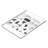 Carnet Doodles Icônes de Noël Icônes de Noël (Côté gauche)