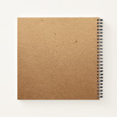 Carnet Doodles inspirés par l'université Funny Girly Pers (Dos)