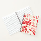 Carnet Doodling Love Thoughts (Intérieur)