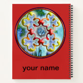 Carnet Doodling sur le symbole des Bliss pacifiques (Dos)