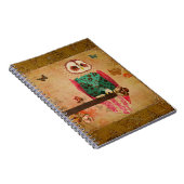 Carnet d'or de hibou de Rosa (Côté Droit)