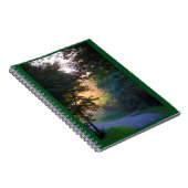 Carnet d'or de photo de paysage de nature de (Côté Droit)