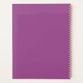 Carnet d'orchidée de Cattleya personnalisé | Perso (Dos)