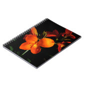 Carnet d'orchidées éblouissant (Côté gauche)