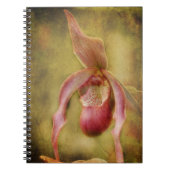Carnet d'orchidées texturé (Devant)
