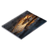 Carnet doré Cicada (Côté gauche)