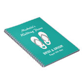 Carnet d'organisateur de wedding planner de plage (Côté Droit)