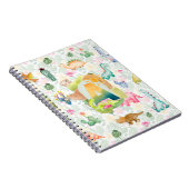 CARNET DORKY DINOSAURS GARÇONS SCHOOL GRANDSON DONS PERSO (Côté Droit)