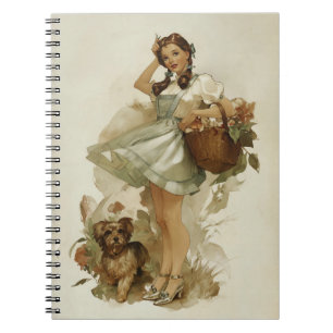 Carnet Dorothy et Toto Fantaisie Vintage