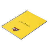 Carnet Dorothy Heart Jaune (Côté gauche)