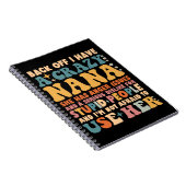 Carnet Dos, J'Ai Une Nana Fou (Côté Droit)