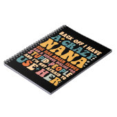 Carnet Dos, J'Ai Une Nana Fou (Côté gauche)