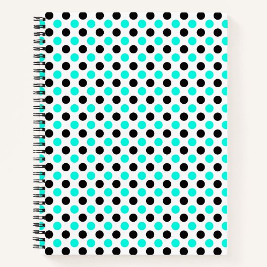 Carnet Dot Duo : Pop Moderne sur fond Blanc (Devant)