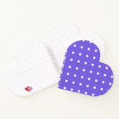 Carnet Dotty Delft Purple Spiral (Intérieur)