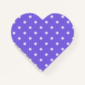 Carnet Dotty Delft Purple Spiral (Devant)
