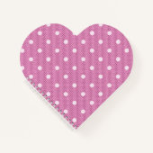 Carnet Dotty Délicieux Spiral Rose (Devant)