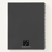 CARNET DOUBLE COMPOSITION GRAS DEMI-VIDE/GRANDE ROUGE  (Dos)