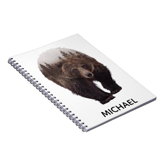 Carnet Double exposition à l'ours Brown (Côté Droit)