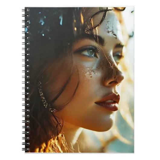 Carnet Double exposition art femme (Devant)