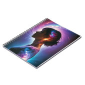 Carnet Double exposition cosmique Espace Infini Art unive (Côté gauche)