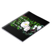 Carnet Double Tulipes Psaume 46:10 (Côté gauche)