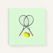 Carnet Doubles de tennis Green (Devant)