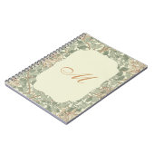 Carnet Douce Chèvre Vintage William Morris Chèvrefeuille (Côté gauche)