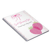 Carnet Douce Fraise (Côté Droit)