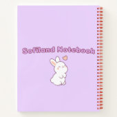 Carnet Douce mauve mauve fille 💜 💗 ✨ Pour elle (Dos)