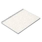 Carnet Douce Prairie Lin - Neutre (Côté gauche)