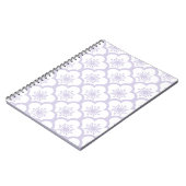 Carnet Douce Sakura Lavande Poussiéreuse - Neutre (Côté gauche)