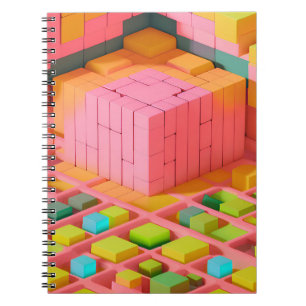 Carnet Douceur aux couleurs vives