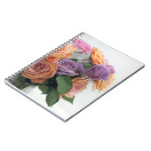 Carnet Douceur florale (Côté gauche)