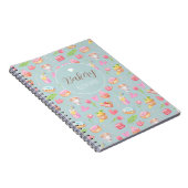 Carnet Douceurs aquarelle mignonnes (Côté Droit)