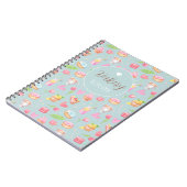 Carnet Douceurs aquarelle mignonnes (Côté gauche)