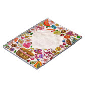 Carnet Douceurs de pâtisserie mignonnes (Côté gauche)