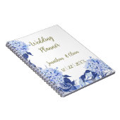 Carnet Douche douce Mariage floral violet de printemps (Côté Droit)