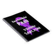 Carnet Douleur invisible Sarcastique (Côté Droit)