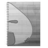 Carnet Douleur monochrome (Devant)