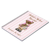 Carnet doux de baby shower (Côté gauche)