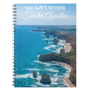 Carnet Douze Apôtres Great Ocean Road Photo aérienne