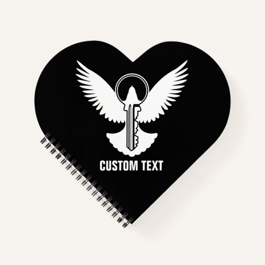 Carnet Dove avec clé (Devant)