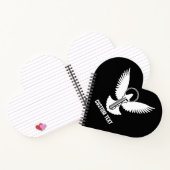 Carnet Dove avec clé (Intérieur)