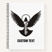 Carnet Dove avec clé (Devant)