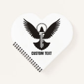 Carnet Dove avec clé (Devant)